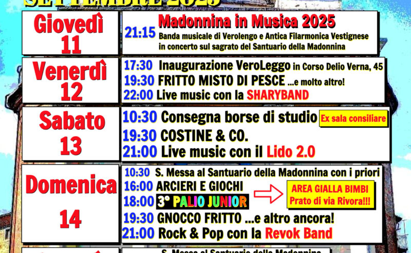 Festa della Madonnina 2025
